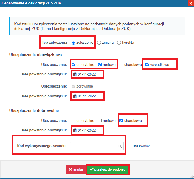 Przejście Z Ulgi Na Start Na Składki Preferencyjne - Pomoc Serwisu ...