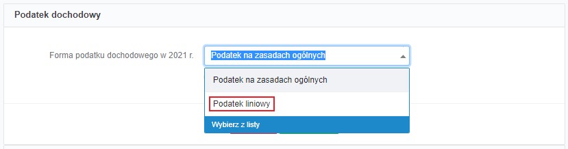 Zmiana Formy Opodatkowania W Serwisie Ifirma.pl - Pomoc Serwisu Ifirma ...