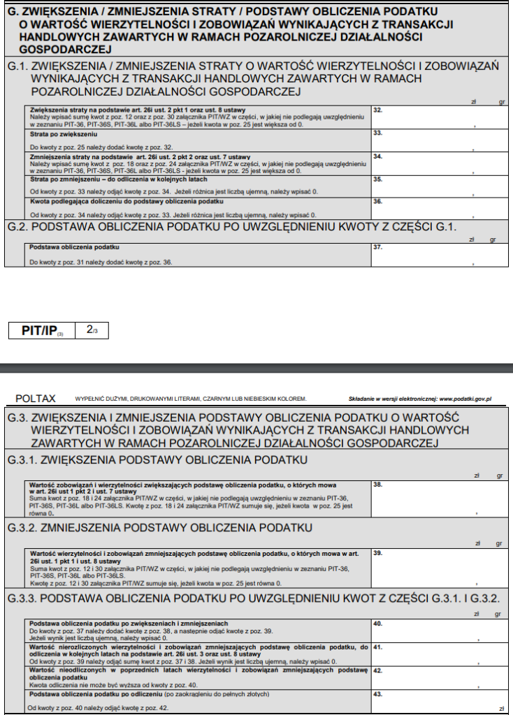 IP BOX W Zeznaniu PIT36/PIT-36L - Pomoc Serwisu Ifirma.pl - Pomoc ...